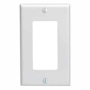 2pc Leviton 86109 2 Gang toggle Ivory oversize bakelite wall plate switch cover 