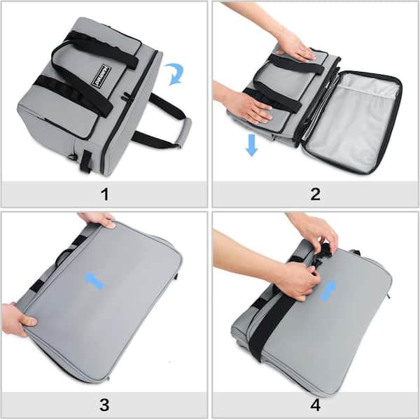 Misopily 34 qt. Leakproof Insulated Soft-Side Cooler Bag Large
