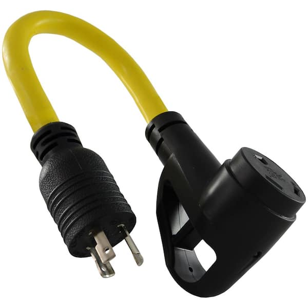 Conntek L5-20P to TT-30R 20 Amp 125-Volt Generator to RV Pigtail Adapter