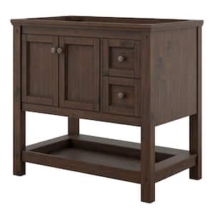 Shay 36 in. W x 22 in. D x 34 in. H Bath Vanity Cabinet Only in Rustic Mango