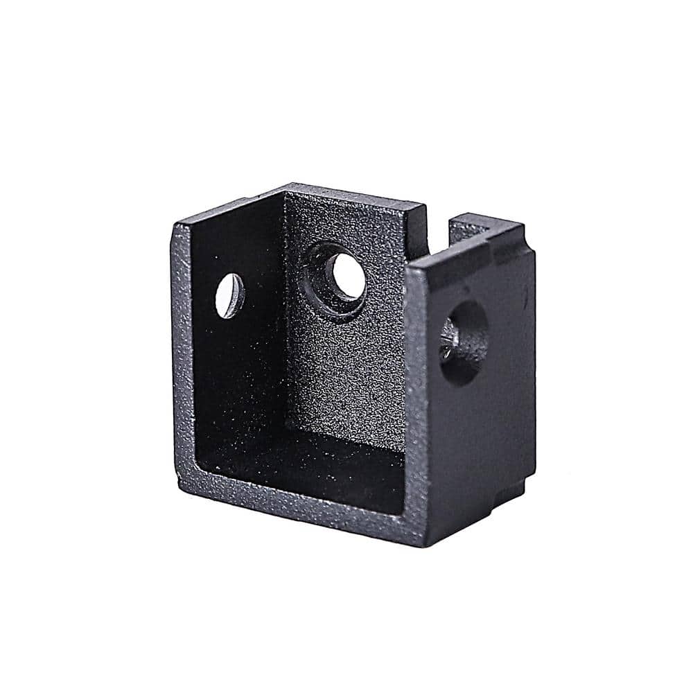 Al13 Home Rail 1.34 in x 4.25 in x 6 in Black Sand Aluminum Straight Bracket (Bag of 4) price history on PriceWatchPro