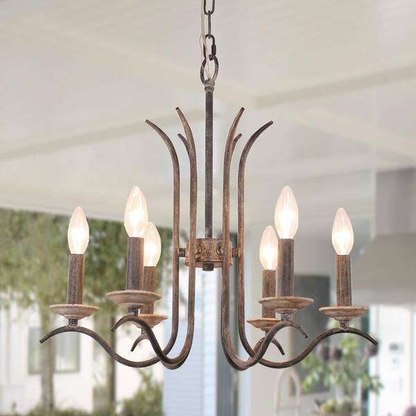 french country chandelier home depot