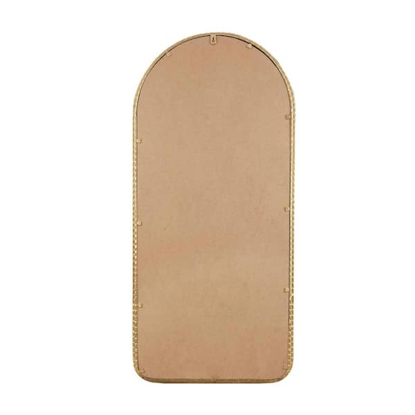 Madison Park Mia 20 in. W x 45 in. H Gold Wall Mirror MP95F-0327