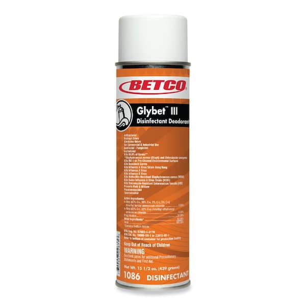 Betco 15.5 oz. Glybet III Citrus Bouquet Scent Disinfecting All-Purpose Cleaner, Aerosol Spray (12-Pack)