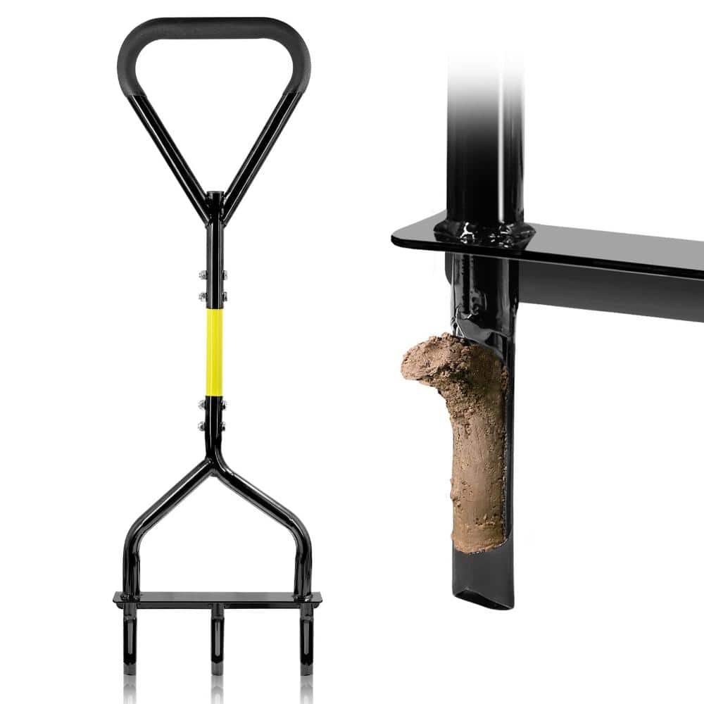 "Core Aerator Lawn Tool - 5"" Deep Manual Soil Plug Aerator，Handle Lawn Aeration Tool with Non-Clogging Hollow Tines" price history on PriceWatchPro