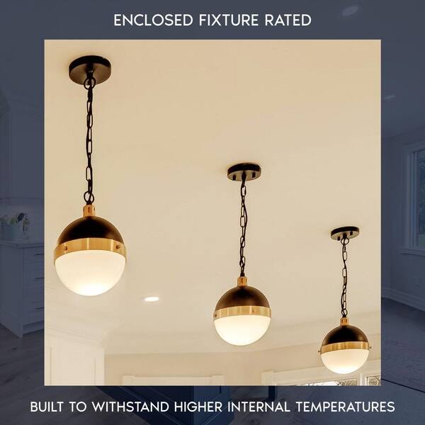 LUXRITE 75W Equivalent LED Candelabra Bulb, 8W, 1000 Lumens, 2700K