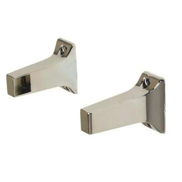 ProPlus 3/4 in. Towel Bar Bracket Exposed Screw (2-Pack)