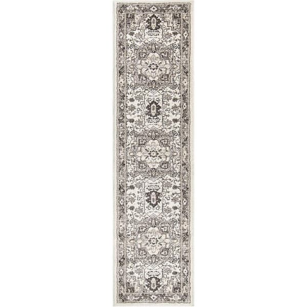Orian Rugs My Texas House Lone Star Belle Gray Indoor 2 ft. x 8 ft. Area Rug