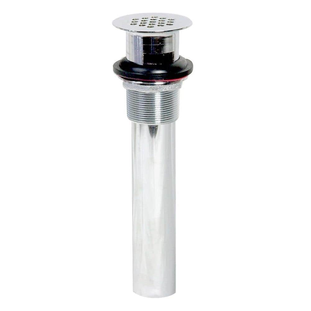 1-1/4 in. x 6 in. 17-Gauge Chrome-Plated Brass Tailpiece with Sink Drain and Overflow Plug price history on PriceWatchPro