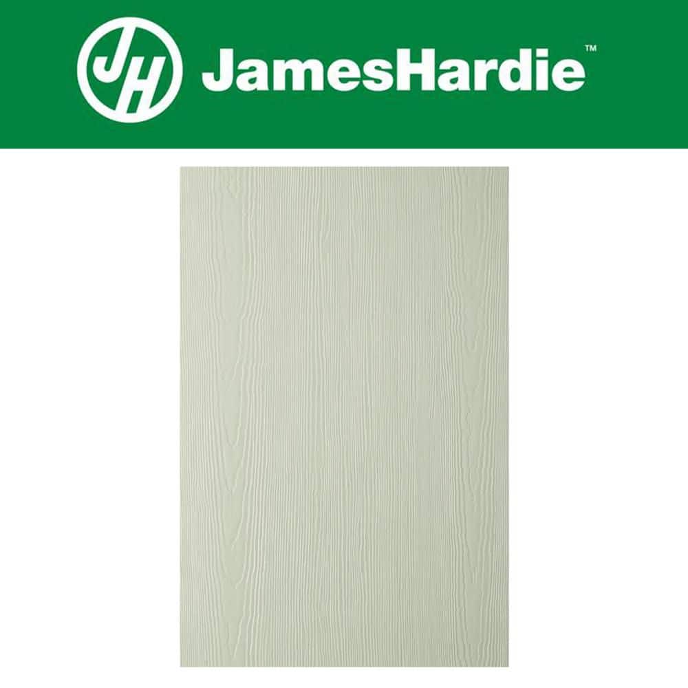 James Hardie Hardie Panel HZ5 48 in. x 96 in. Primed Cedarmill