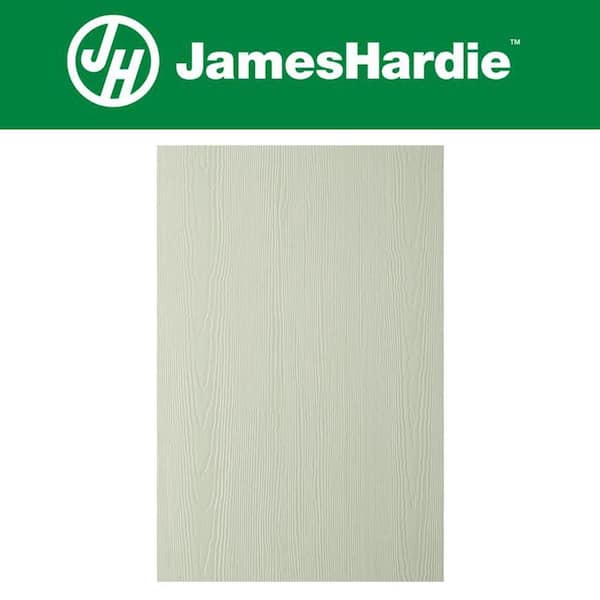 James Hardie Hardie Panel HZ5 48 in. x 96 in. Primed Cedarmill Fiber Cement Panel Siding