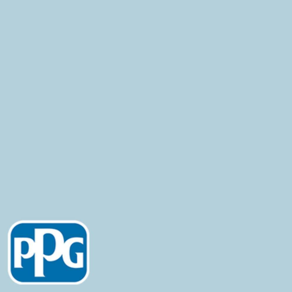 Ppg Timeless 5 Gal Hdppgb49u Clear Summer Sky Satin Interior One Coat Paint With Primer Hdppgb49u 05sa The Home Depot