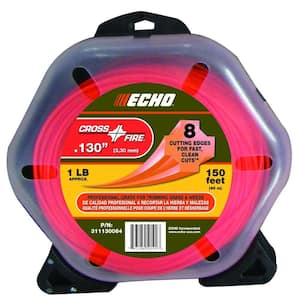 .130" Cross-Fire Trimmer Line (150 ft.) Large Clam