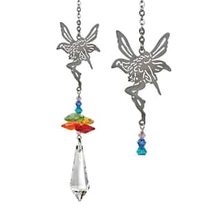 Woodstock Rainbow Makers Collection, Crystal Fantasy, 4.5 in. Rainbow Fairy Crystal Suncatcher