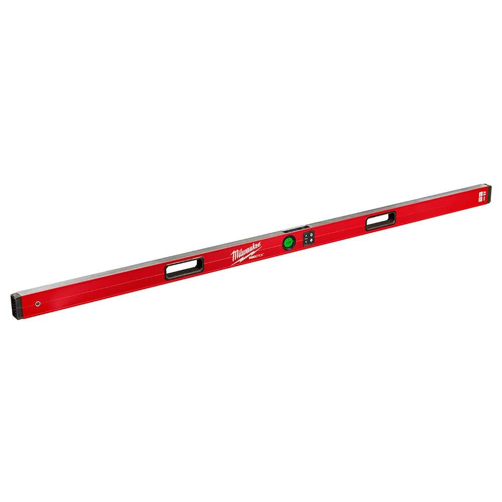 Milwaukee 72 in. REDSTICK Digital Box Level with Pin-Point Measurement ...