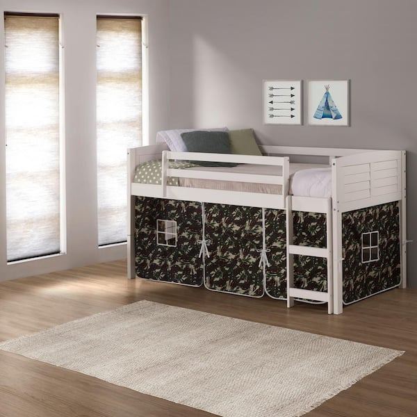 Donco louver loft deals bed