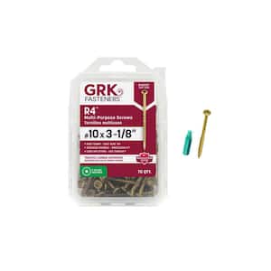 GRK Fasteners #8 x 1-1/2 in. R4 Multi-Purpose Star Drive Flat Head
