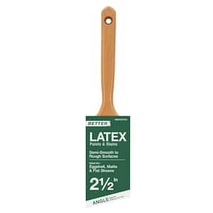 Better 2.5 in. Polyester Angle Sash General Purpose Paint Brush