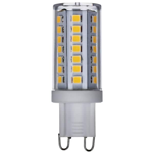 40-Watt Equivalent T4 G9 Base 3000K Yes-Dimmable Damp Capsule  Specialty LED Light Bulb (20-Pack)