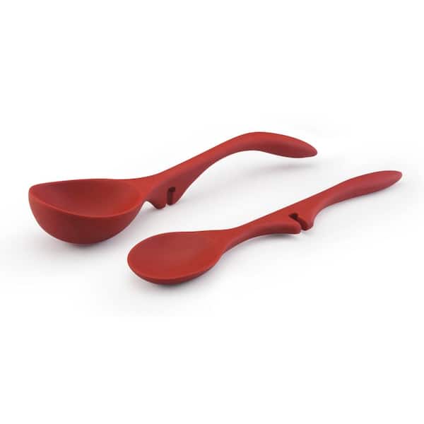 Rachael Ray Silicone Lazy Spoon and Ladle Set of 2 55770 - The Home Depot