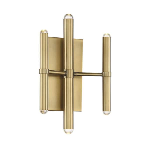 Filament Design 6-Light Warm Brass Sconce