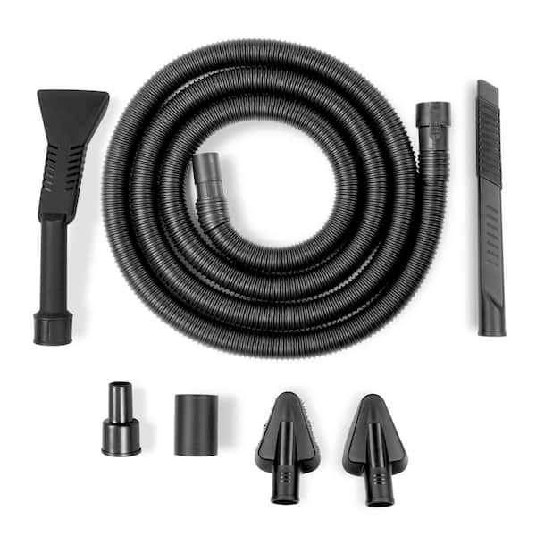 1-1/4 in. VT1734 Car Cleaning Kit Accessory Shop Vacuum Attachments with 14-ft Locking Hose for RIDGID Wet Dry Vacs