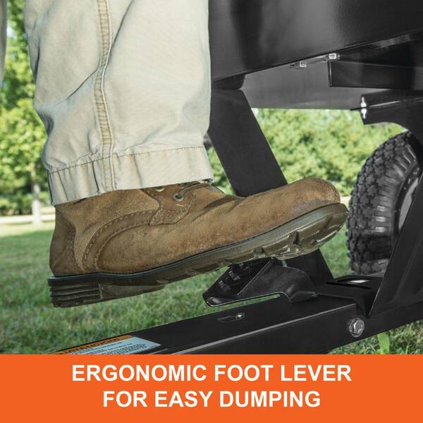 Agri-Fab Utility 12 Steel Dump Cart 45-0101-999 - The Home Depot