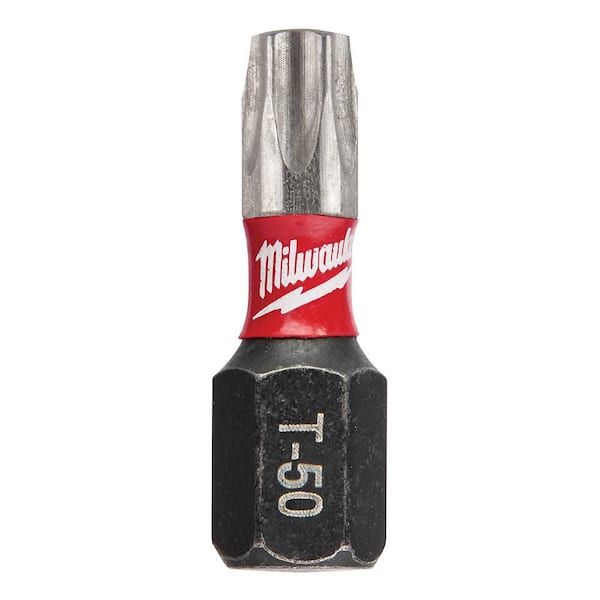 SHOCKWAVE 2 in. Impact Duty Alloy Steel T50 Power Bit (2-Pack)