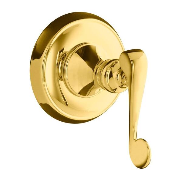 KOHLER Revival 1-Handle Transfer Valve Trim Kit in Vibrant Polished Brass (Valve Not Included)