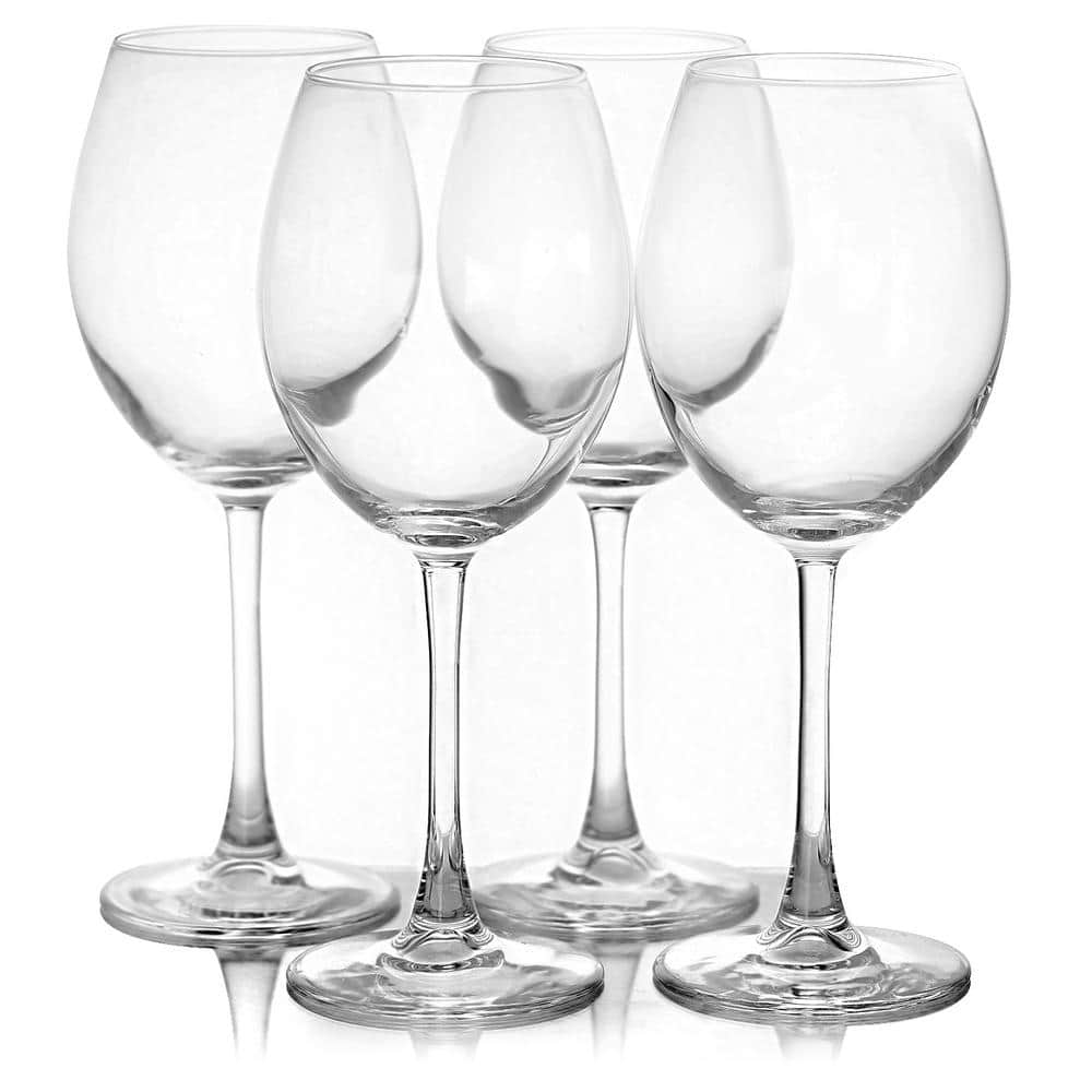 Pasabahce Enoteca 4 Piece Clear Glass Wine Glass Set 985105089M - The ...