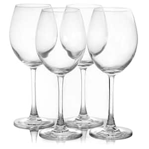 Enoteca 4 Piece Clear Glass Wine Glass Set