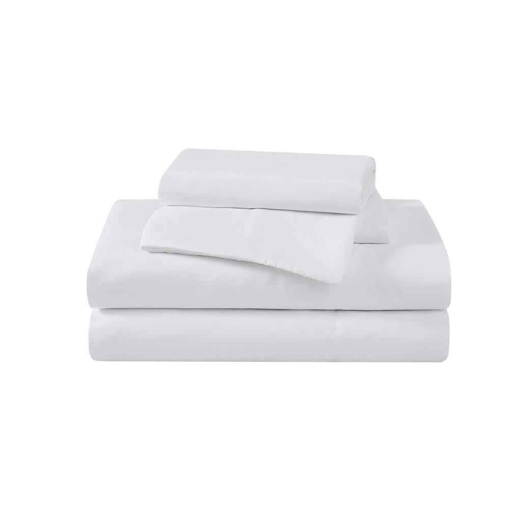 James Pleated Gray King Microfiber Bed in a Bag Set