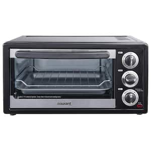 6-Slice Black Convection and Broil Toaster Oven