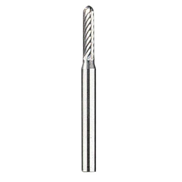 Dremel 3/32 in. Rotary Tool Accessory Narrow Pointed-Shaped Tungsten Carbide for Steel, Iron, Ceramics, Plastics, and Hard Wood