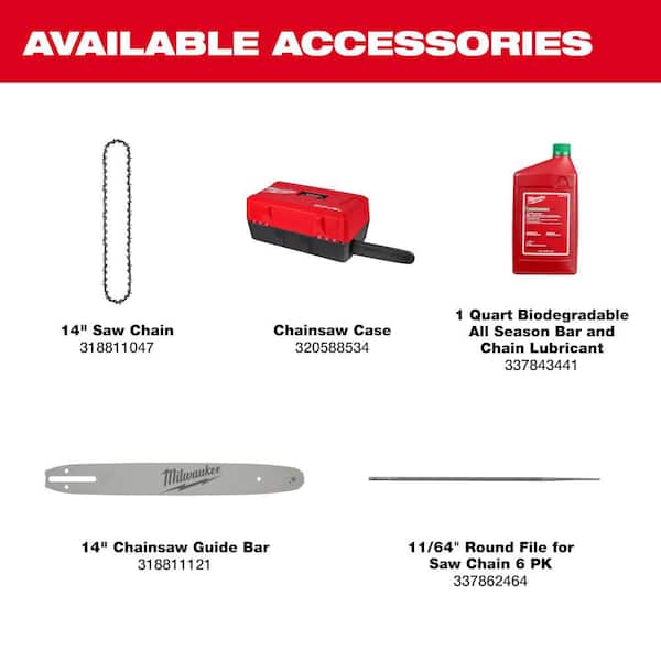 Milwaukee M18 FUEL 14 in. 18V Lithium-Ion Brushless Battery