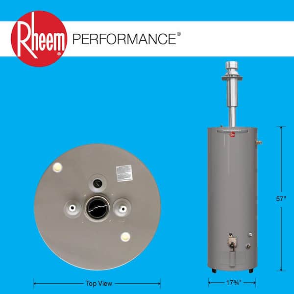 Rheem Performance 30 Tall 6-Year 30,000 BTU Manufactured