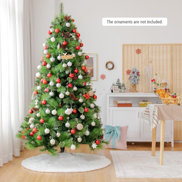 Maypex 7 ft. Green Spruce Lighted Artificial Christmas Tree