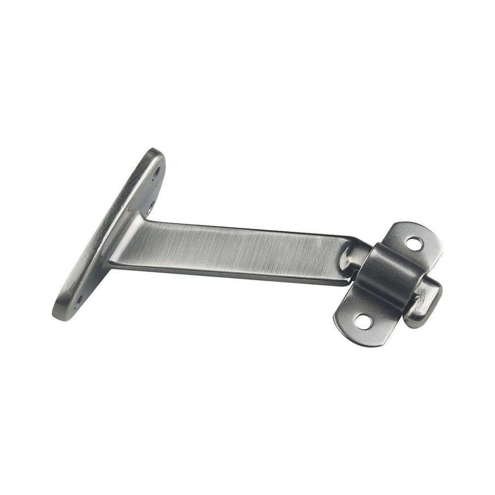4-1/16 in. (103 mm) Antique Nickel Heavy-Duty Aluminum Handrail Bracket for Flat Bottom Handrail with Adjustable Angle price history on PriceWatchPro