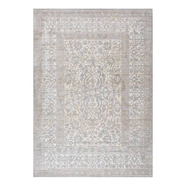 nuLOOM Siobhan Transitional Gray 8 ft. x 11 ft. Area Rug