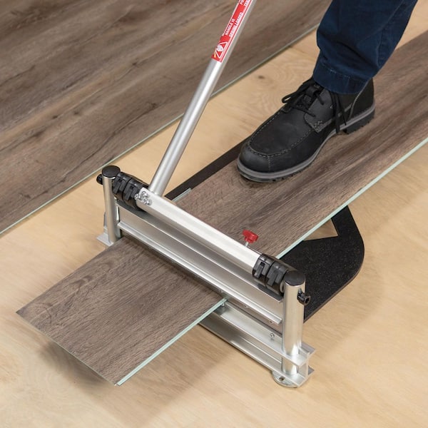 13 in. Multi-Floor Cutter with 0 to 45 Degree Miter Guide and 28-1/2 in. Handle