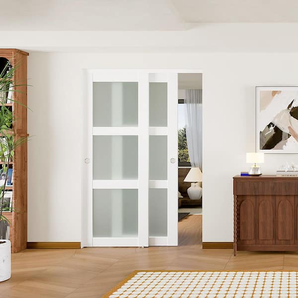 Contractors Wardrobe 95 in. x 80-1/2 in. Brittany White Steel