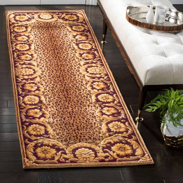 Florence 3 ft. x 12 ft. Assorted Leopard Print Runner Rug