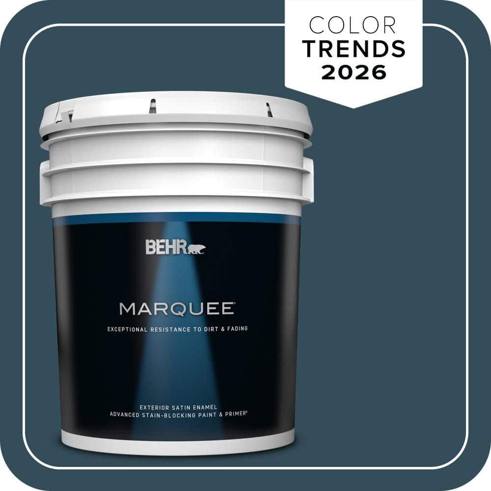 5 gal. Home Decorators Collection #HDC-CL-28 Nocturne Blue Satin Enamel Exterior Paint & Primer price history on PriceWatchPro