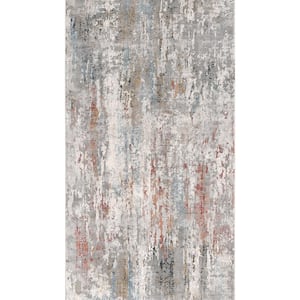 Capri Multicolor (2 ft. x 20 ft.) Abstract - 2 ft. 3 in. x 20 ft. Modern Abstract Runner Area Rug