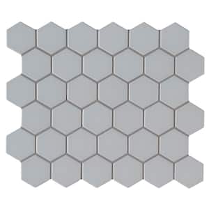 Retro Gray 11.75 in. x 14 in. Matte Porcelain Patterned Look Floor and Wall Tile (14.4 sq. ft./Case)