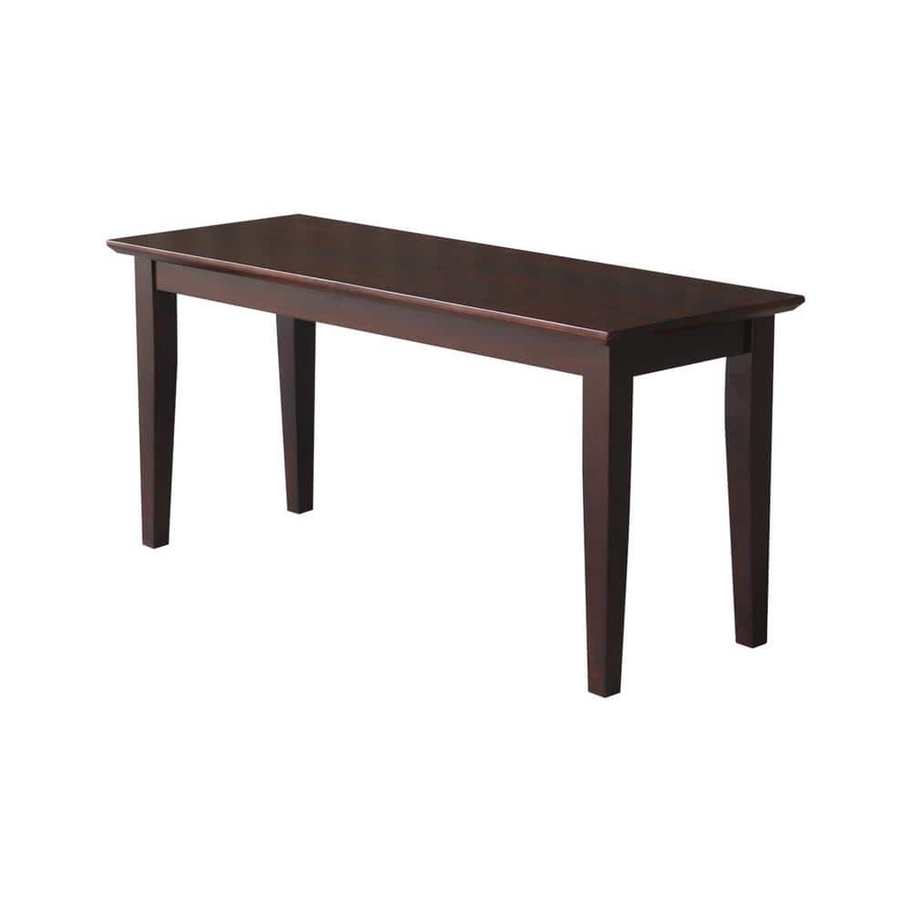 Contemporary Gray Solid Wood Kids' Bedroom Bench
