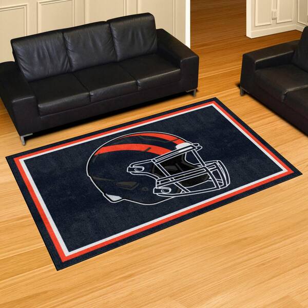 FANMATS Chicago Bears 5ft. x 8 ft. Plush Area Rug