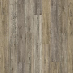 Shop SMARTCORE Light Brown Waterproof Vinyl Plank Flooring Samples at