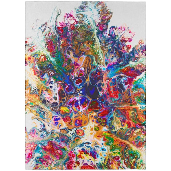 Addison Rugs Copeland Carnival 10 ft. x 14 ft. Abstract Area Rug