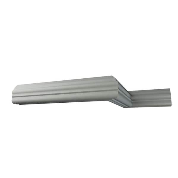 Ekena Millwork Mae 1.125 in. D x 1.125 in. W x 12 in. L Polyurethane Crown Moulding Sample